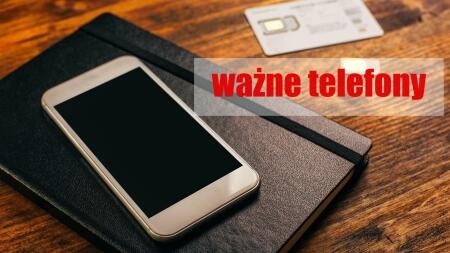 Ważne telefony